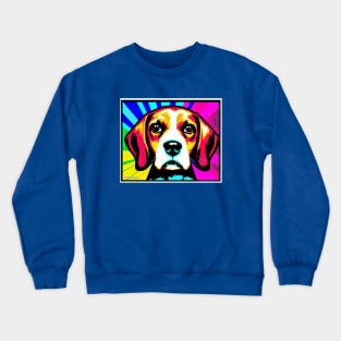 Beagle Pop Art Crewneck Sweatshirt